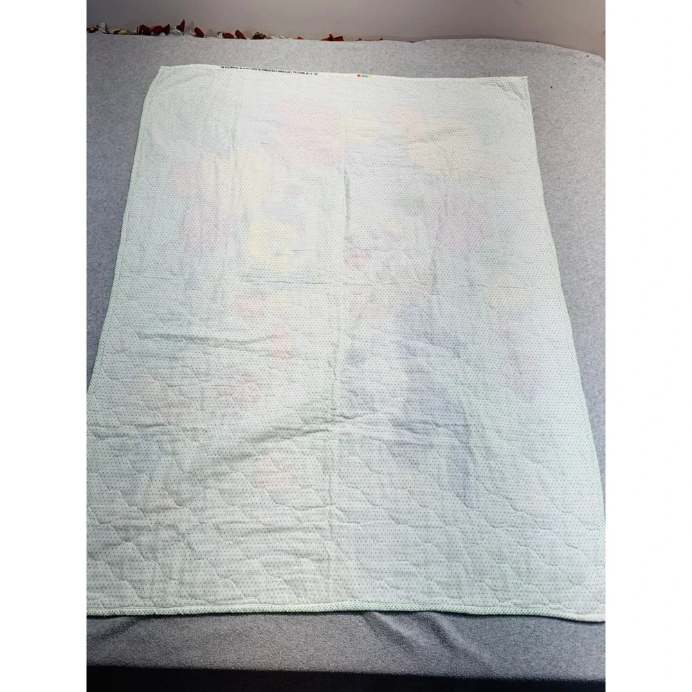 Vintage '82 Warner Bros Sylvester Tweety Balloon Fabric Panel 35x44 Looney Tunes